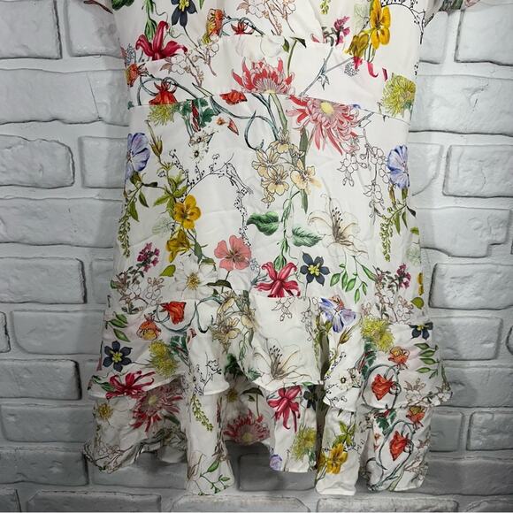 Parker Natalie Dress in Sangria Size 2 - Picture 9 of 14